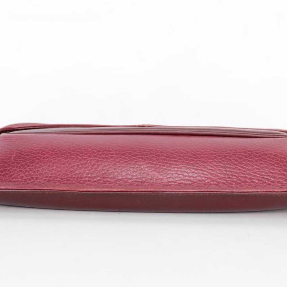 ★must de Cartier Cartier Clutch Bag Bordeaux Leat… - image 6