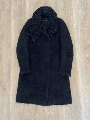 Helmut Lang AW00 Wool-Angora Astro Biker Coat