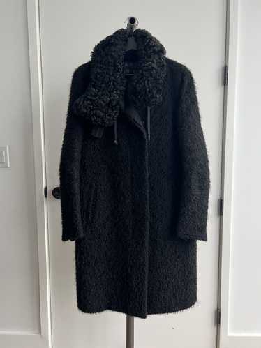 Helmut Lang AW00 Wool-Angora Astro Biker Coat