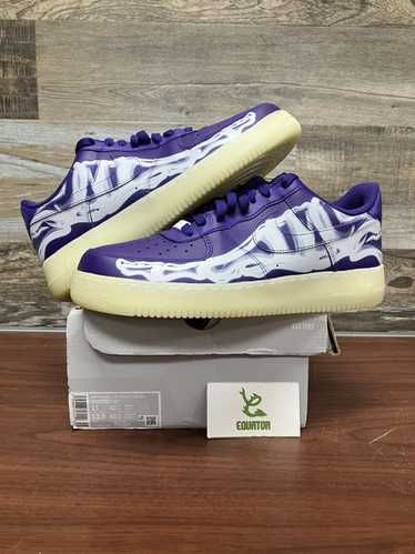 Nike Nike Air Force 1 Low Purple Skeleton Size 11