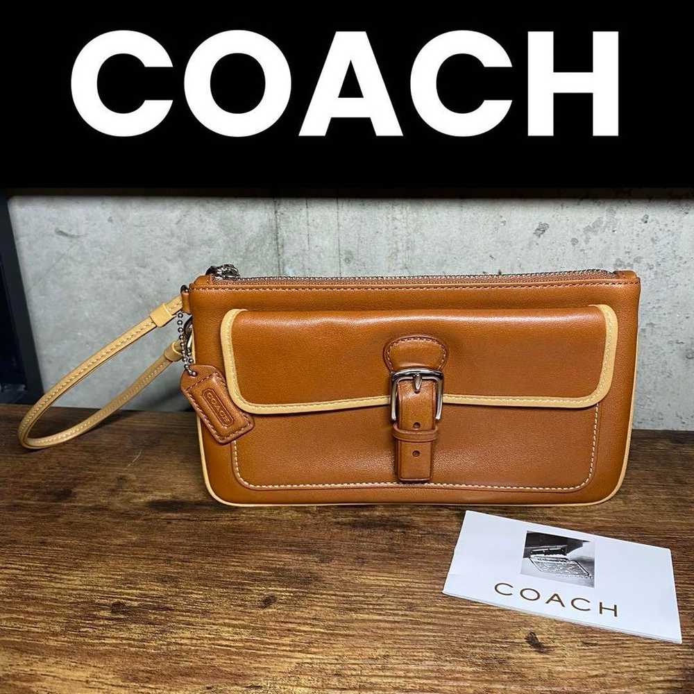 Brand new COACH clutch bag pouch wallet handbag - image 1