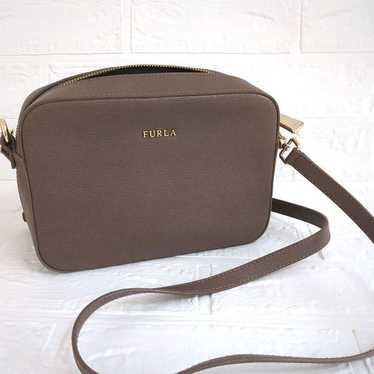 ✨Excellent condition✨ FURLA Shoulder Bag in Dark … - image 1