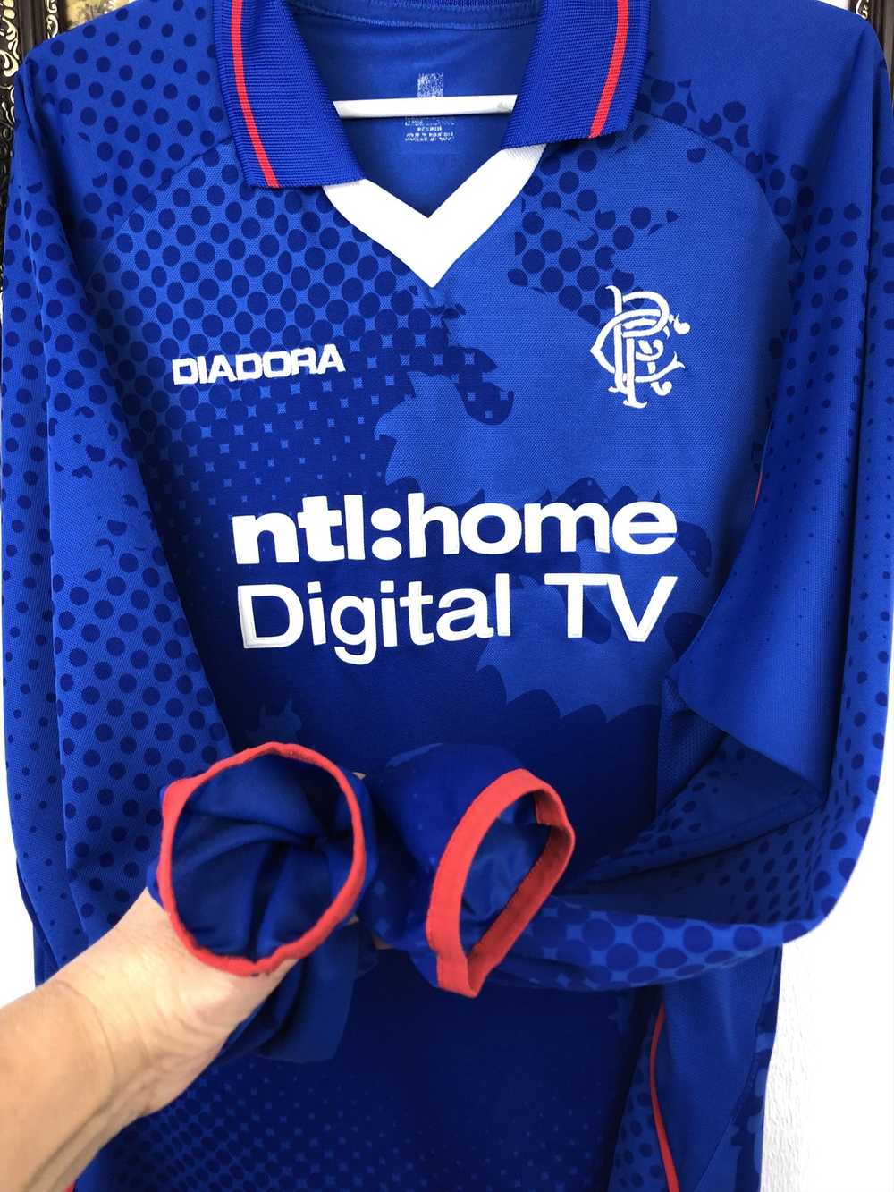 Soccer Jersey × Sportswear × Vintage Rangers foot… - image 5