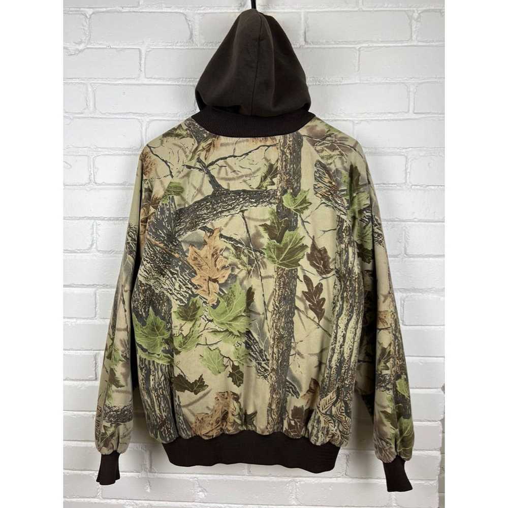 Vintage Cabelas Real Tree Camo Quilted Lined Insu… - image 2