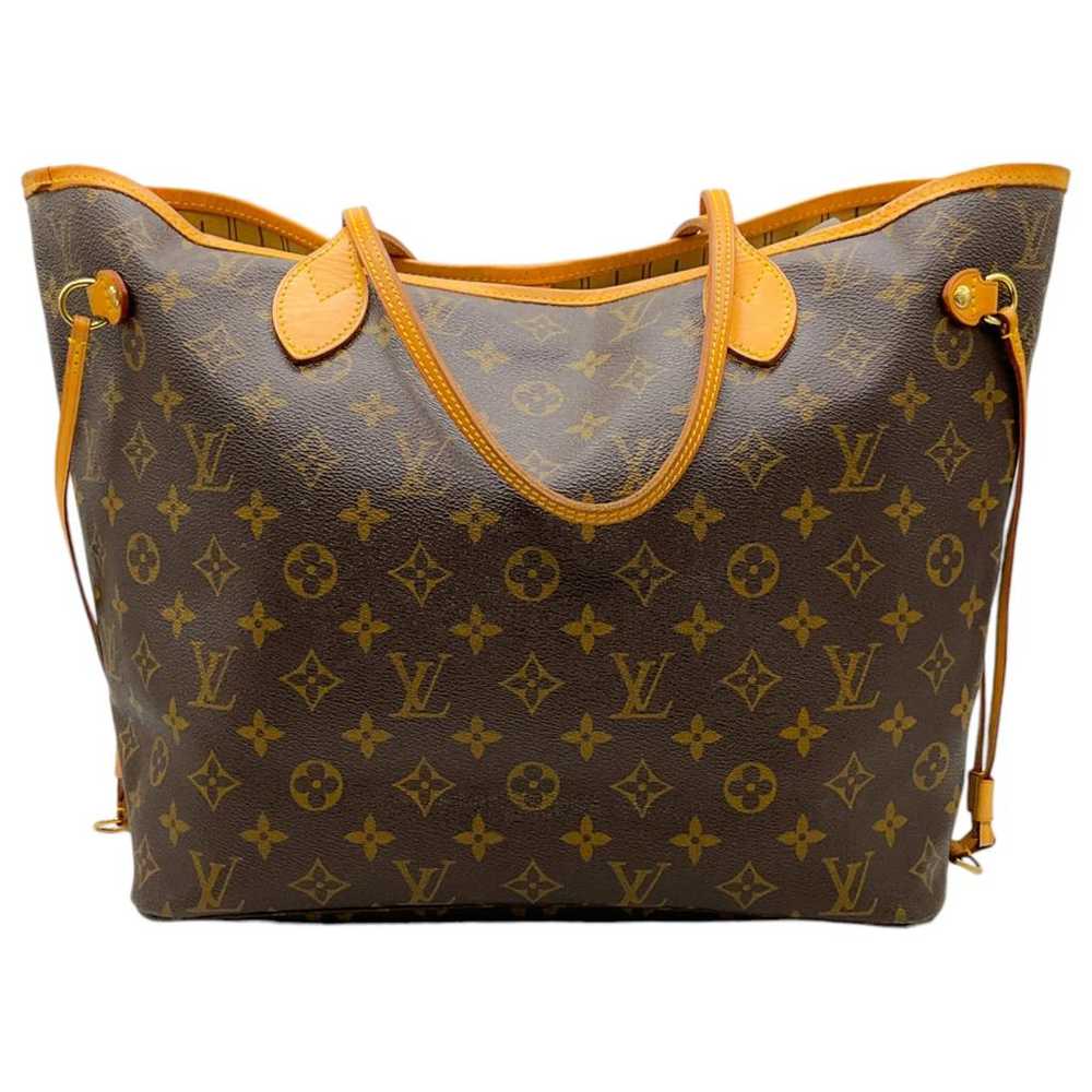 Louis Vuitton Neverfull leather tote - image 3