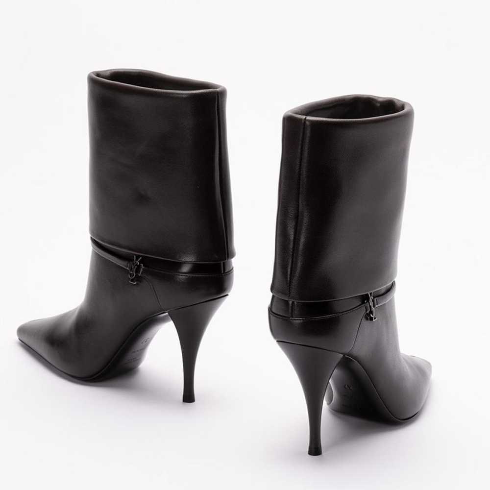 Saint Laurent Leather boots - image 2