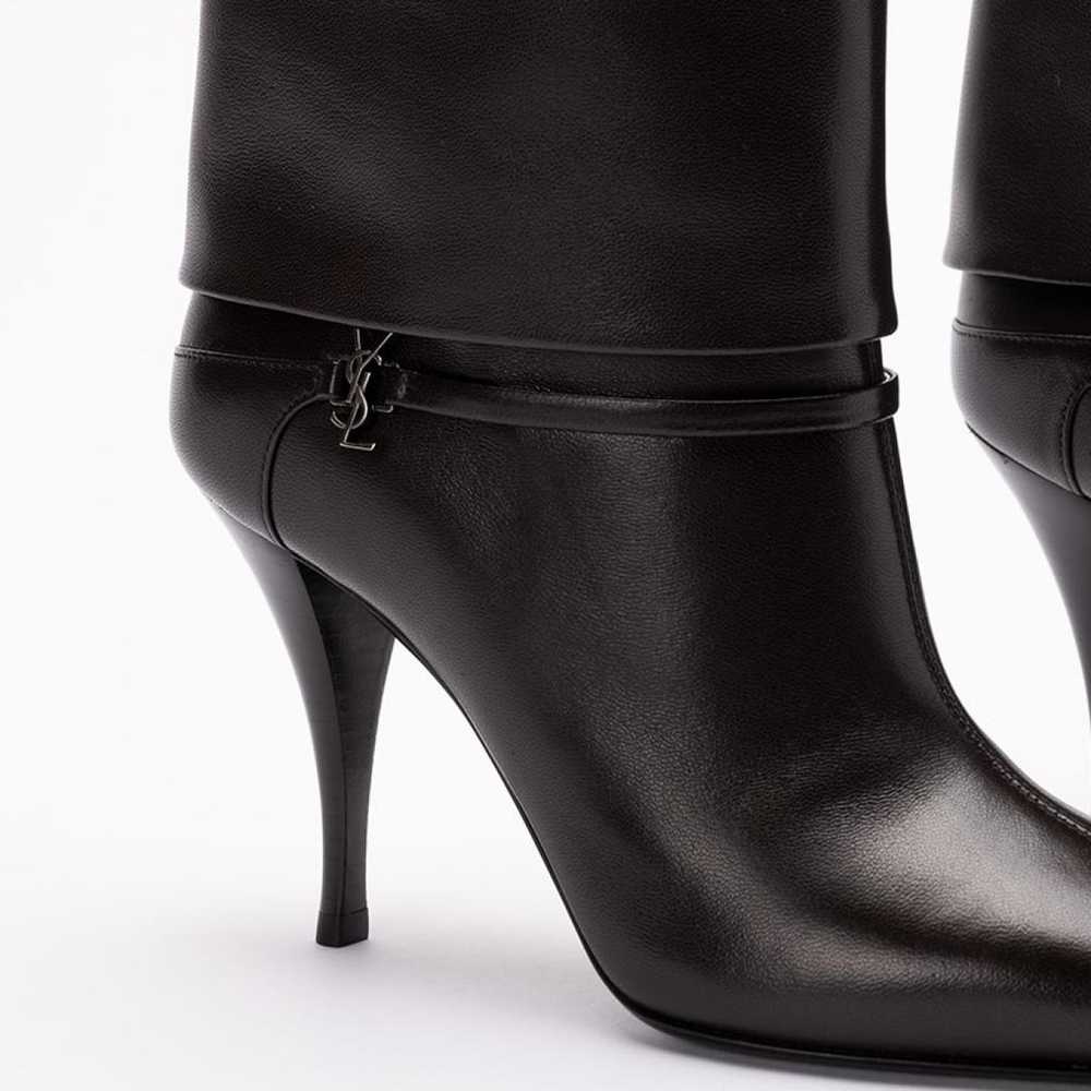 Saint Laurent Leather boots - image 3