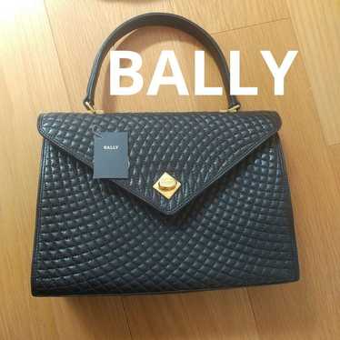 Vintage ✩ Bally Handbag Black Leather - image 1