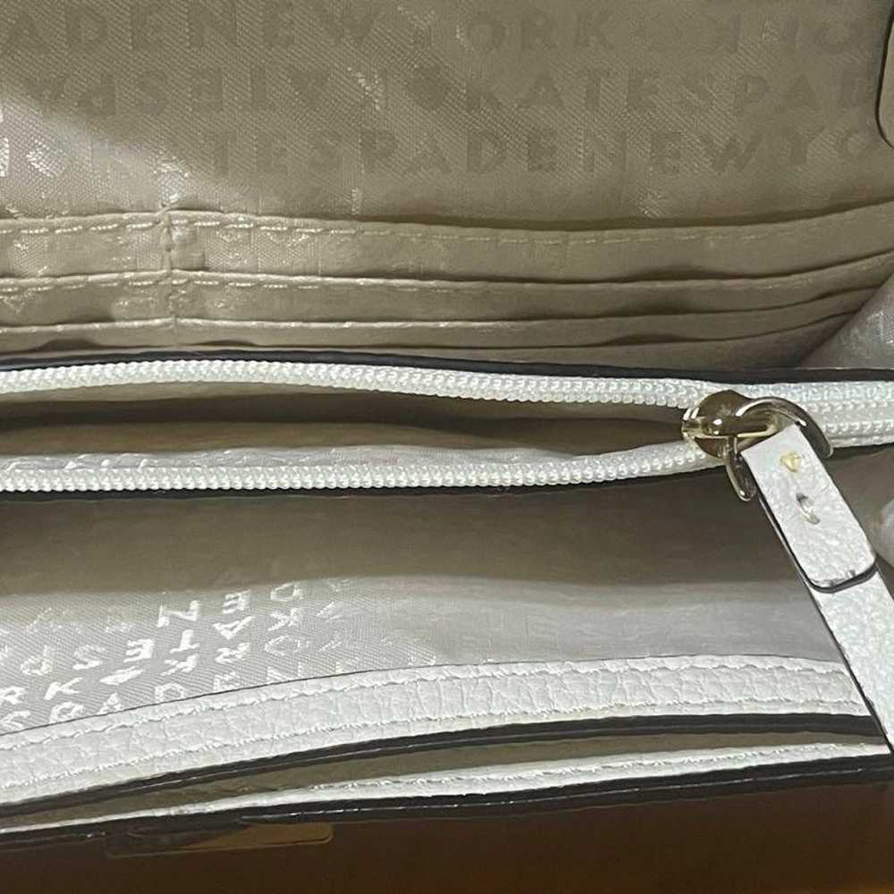 Kate Spade New York Crossbody Wallet Bag White - image 7