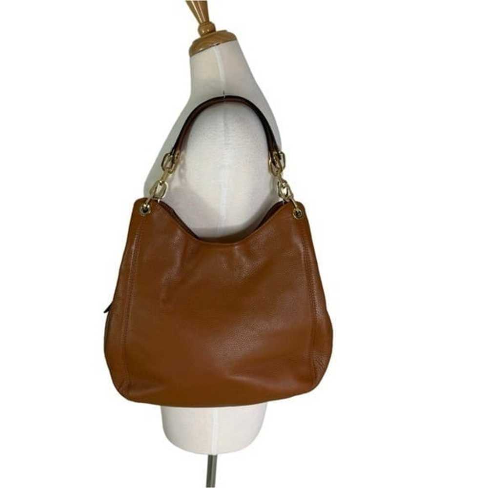 Michael Michael Kors Leather Large Hobo Satchel G… - image 2