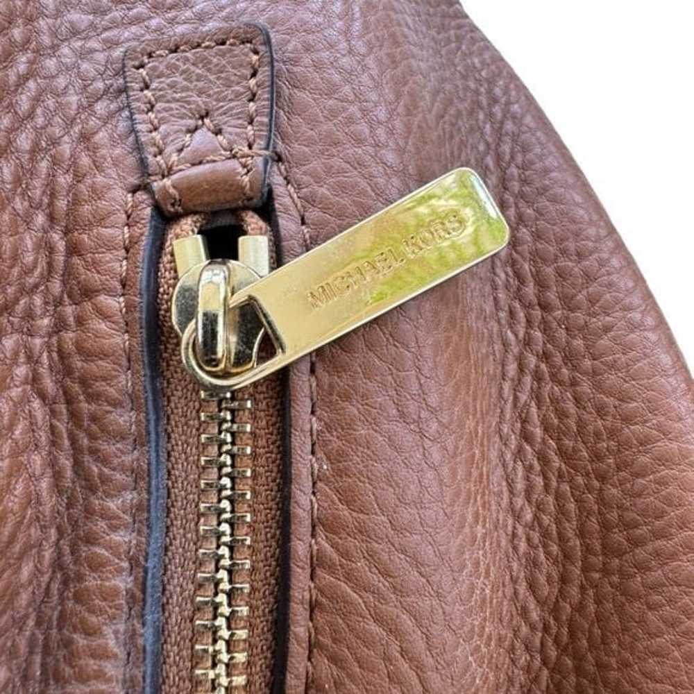 Michael Michael Kors Leather Large Hobo Satchel G… - image 6