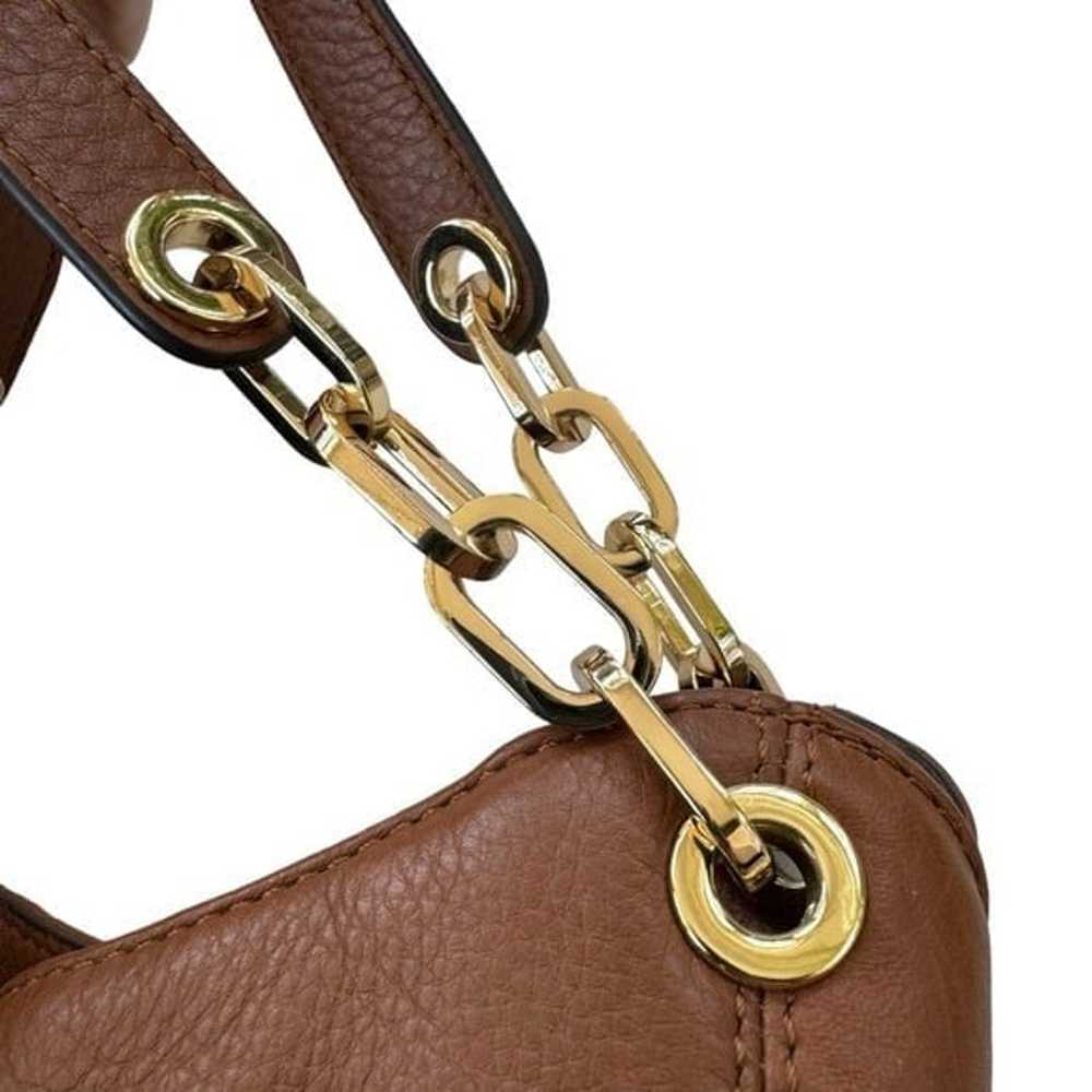 Michael Michael Kors Leather Large Hobo Satchel G… - image 7