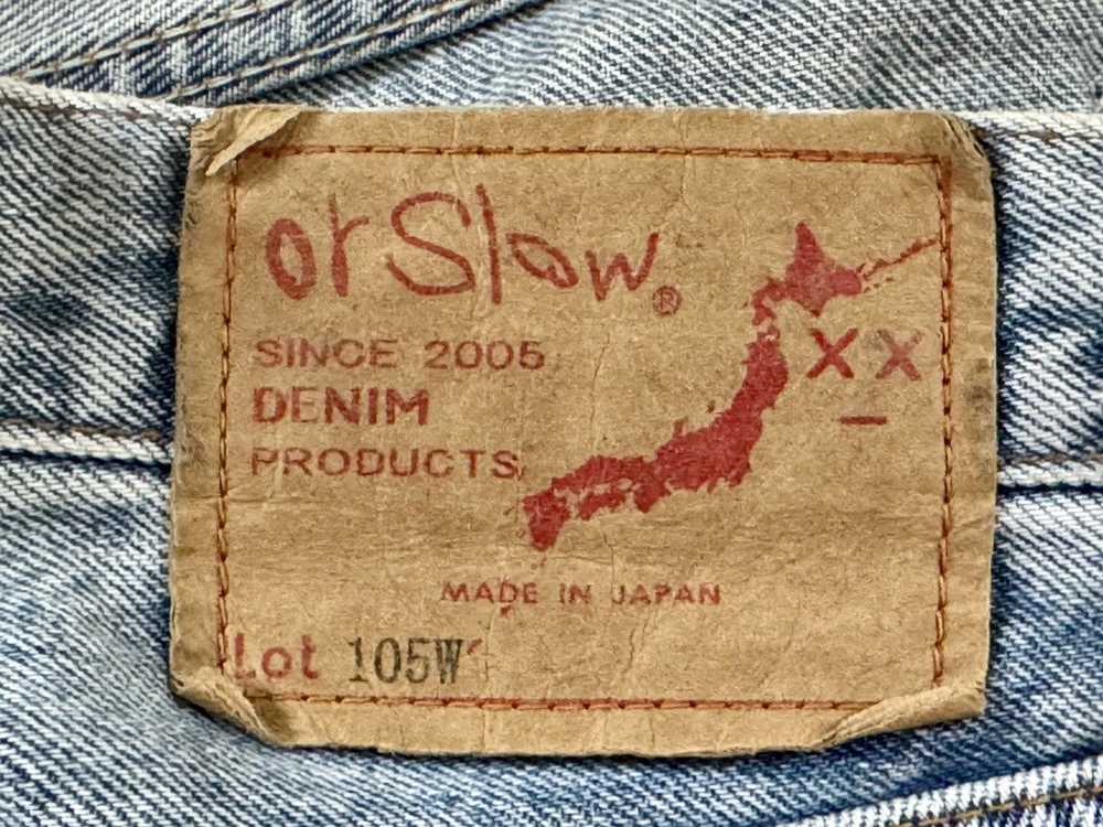 Orslow 105 90's Standard Denim - Sky Blue - image 8