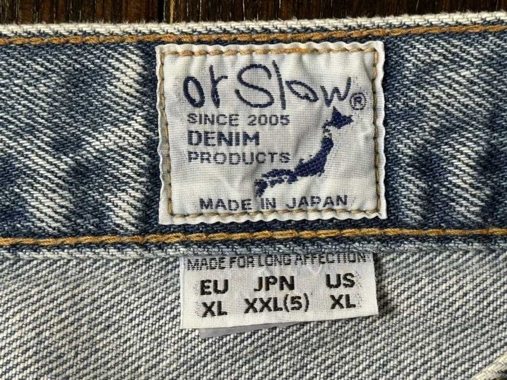 Orslow 105 90's Standard Denim - Sky Blue - image 9