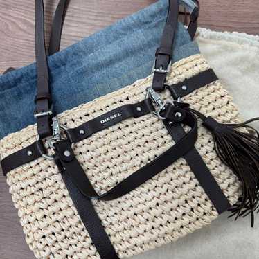 【Excellent condition】DIESEL handbag 2way basket ba