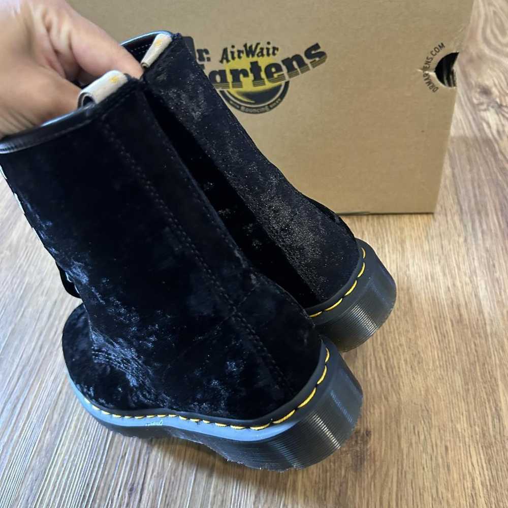 Dr. Martens 1460 Pascal (8 eye) velvet boots - image 3