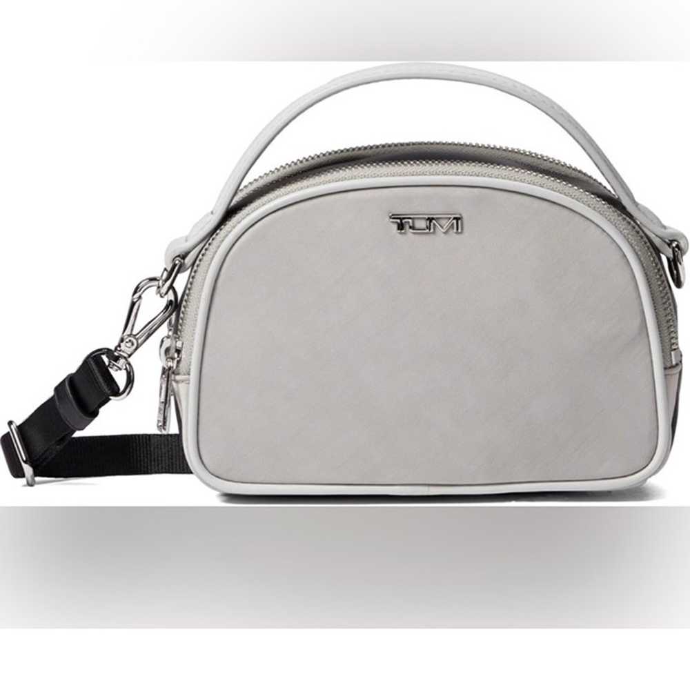 Tumi Voyageur June Grey Satchel Crossbody Bag - image 1