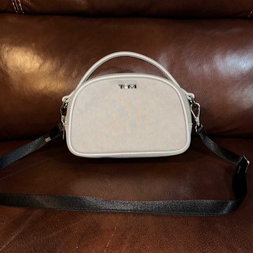 Tumi Voyageur June Grey Satchel Crossbody Bag - image 3