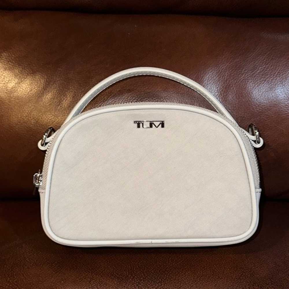 Tumi Voyageur June Grey Satchel Crossbody Bag - image 4