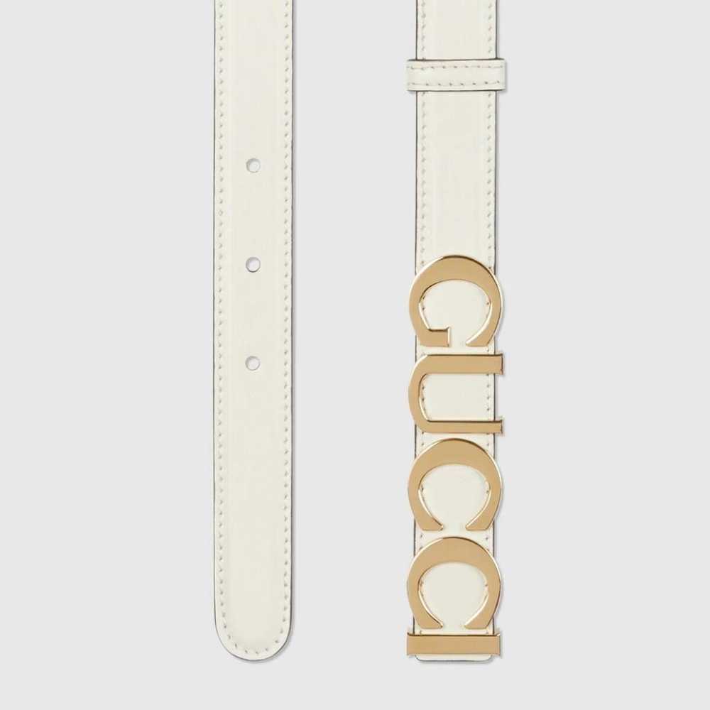 Gucci Leather belt - image 2