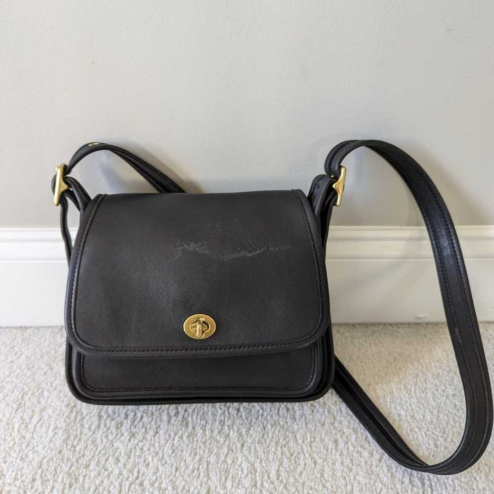 Vintage Coach Black Rambler - image 2