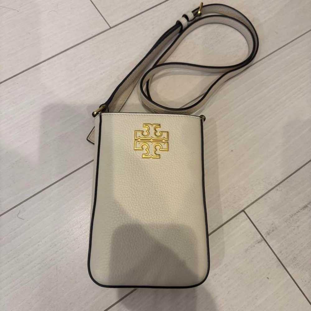 Tory Burch Shoulder Bag White Leather - image 1