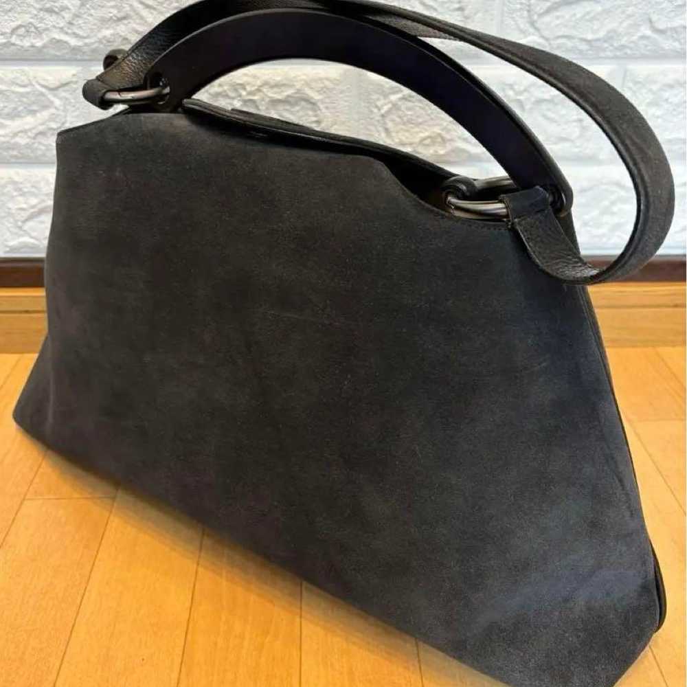 HUNTING WORLD Handbag Black Nubuck 2way - image 2