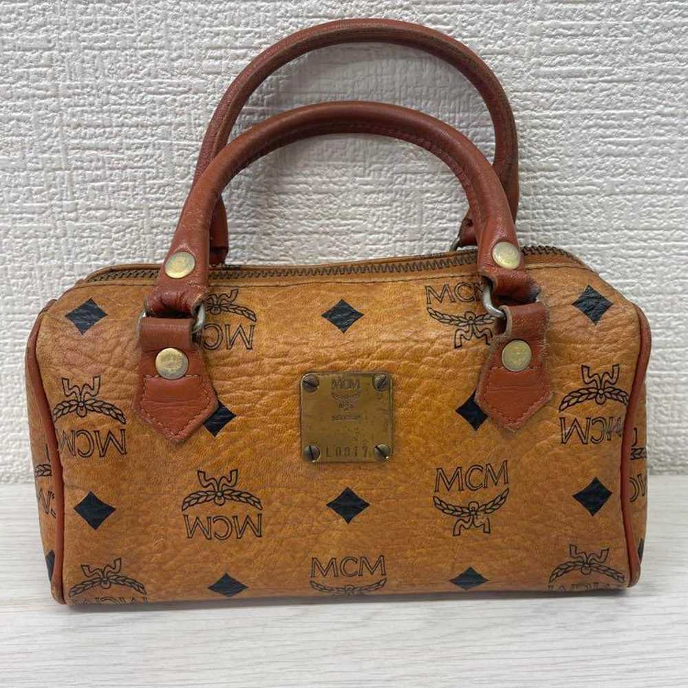 MCM Mini Boston Shoulder Bag 2way - image 2