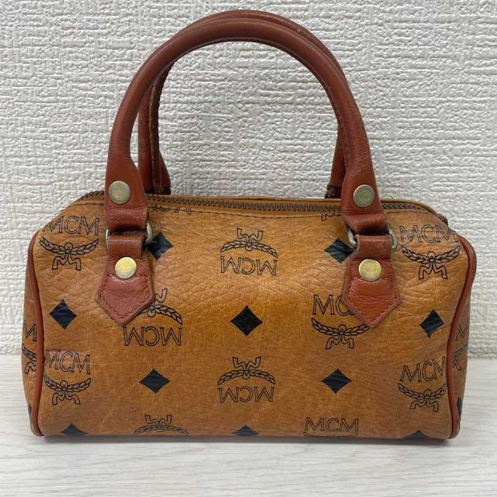 MCM Mini Boston Shoulder Bag 2way - image 3