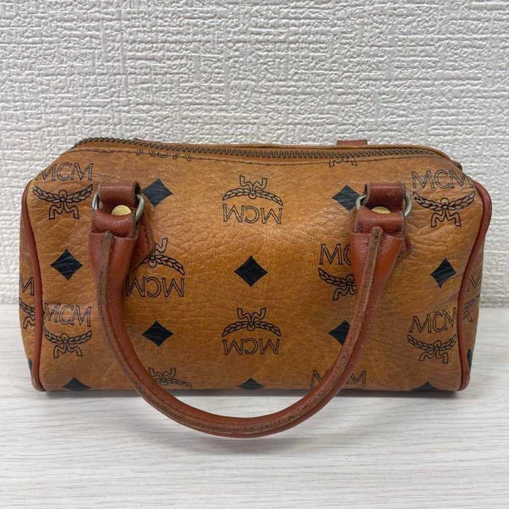 MCM Mini Boston Shoulder Bag 2way - image 5