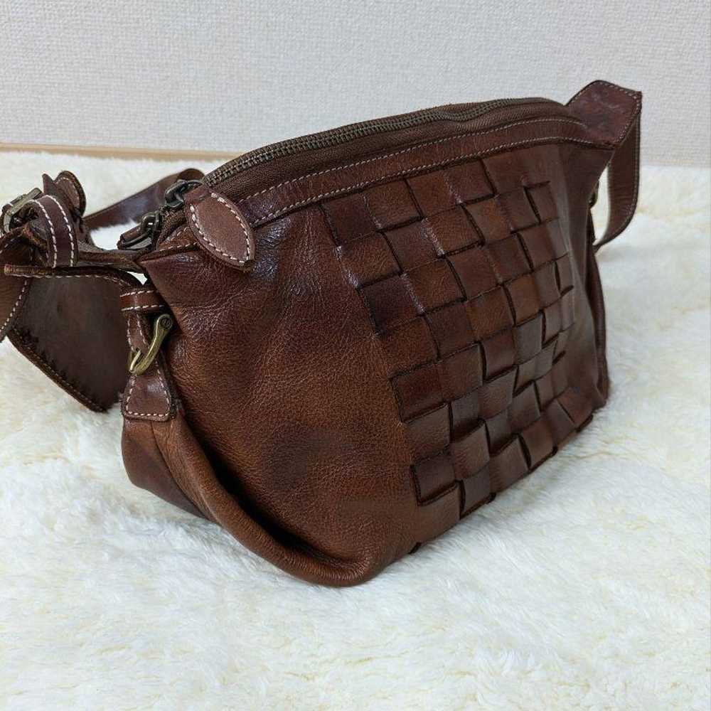 DAKOTA Shoulder Bag Woven Leather - image 4