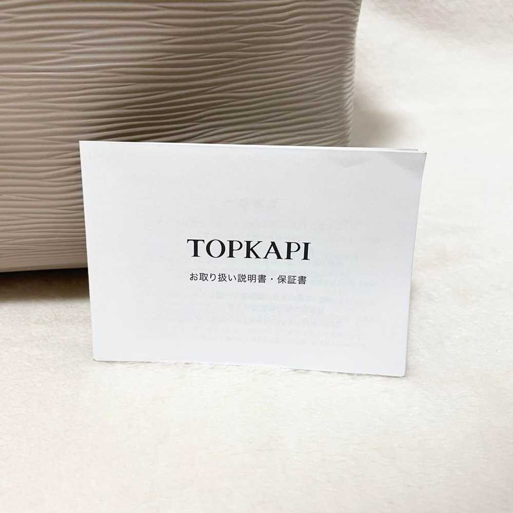 【Beautiful item】TOPKAPI Mini Tote Bag Ripple Neo … - image 8