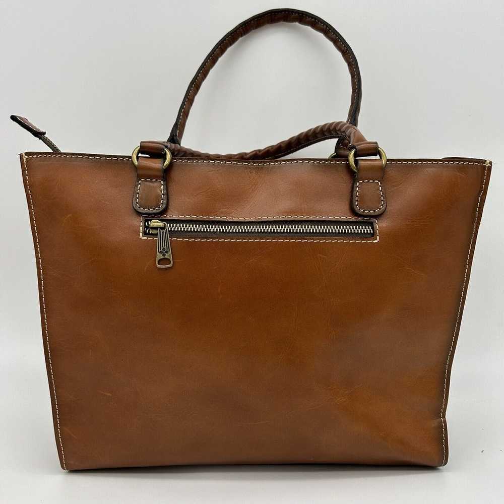 Patricia Nash Zancona Tote Brown Purse Leather St… - image 2