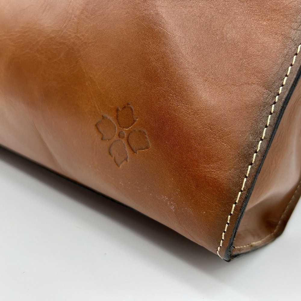 Patricia Nash Zancona Tote Brown Purse Leather St… - image 6