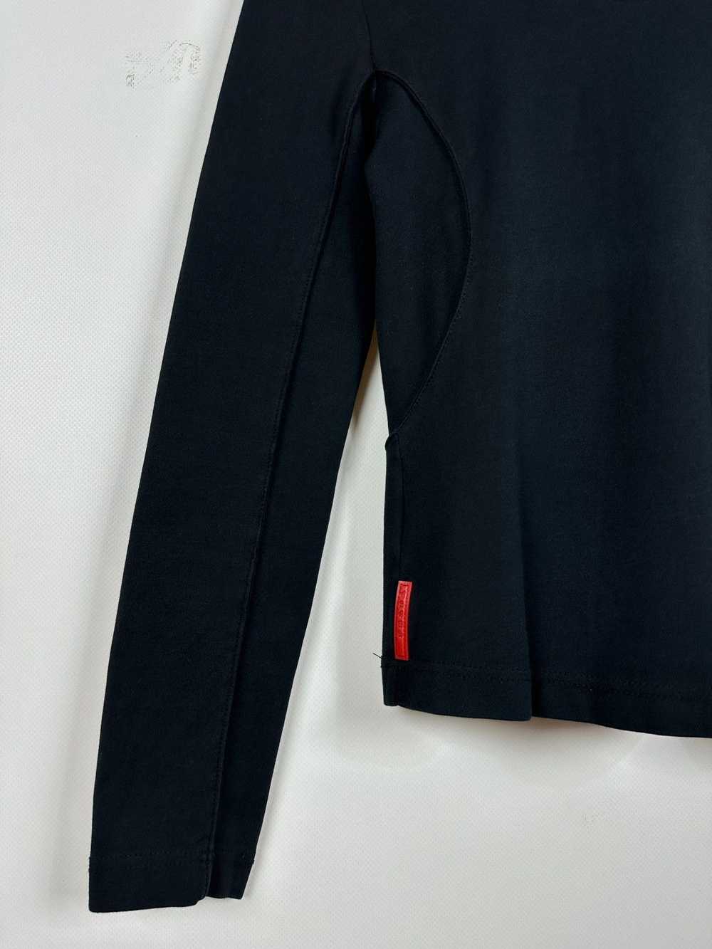 Prada × Vintage Vintage Prada Red Tab Black Long … - image 8