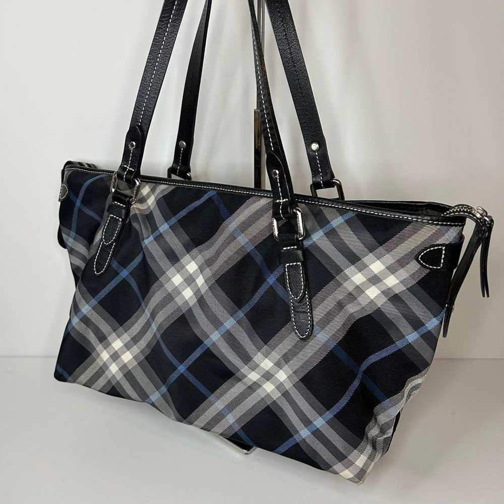 BURBERRY BLUE LABEL Nova Check Handbag Tote Bag - image 5