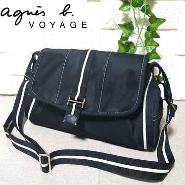 【Excellent Condition】Agnes B Voyage Shoulder Bag N