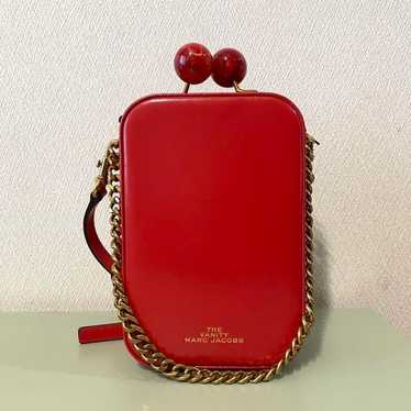 MARC JACOBS THE VANITY Vanity Bag Red