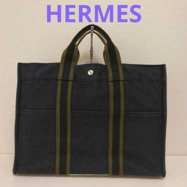 AJR03 Hermes Superb Item Foul To MM Tote Bag With 