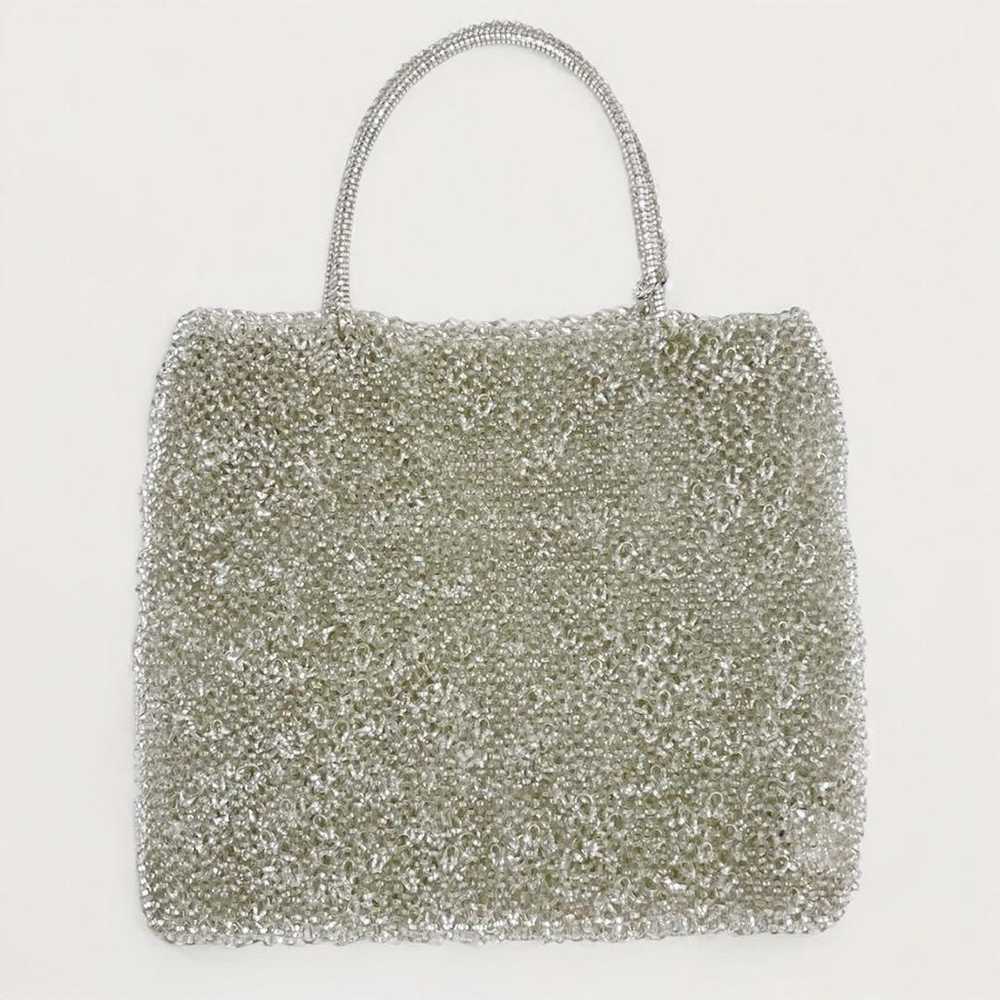 Anteprima Square Large Silver Wire Bag Tote Bag - image 1