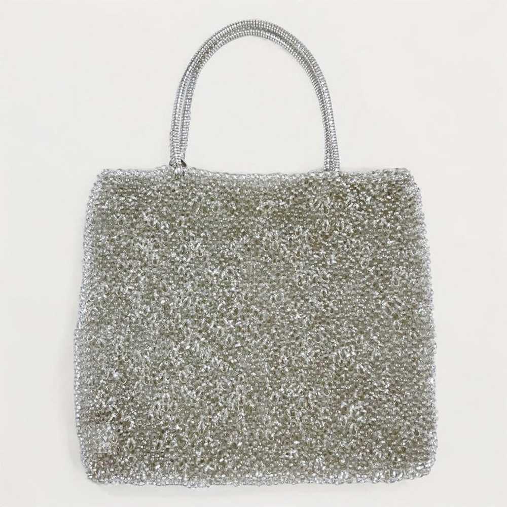 Anteprima Square Large Silver Wire Bag Tote Bag - image 2