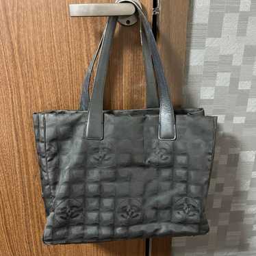 Genuine ✨️CHANEL New Travel Line Tote Bag Black