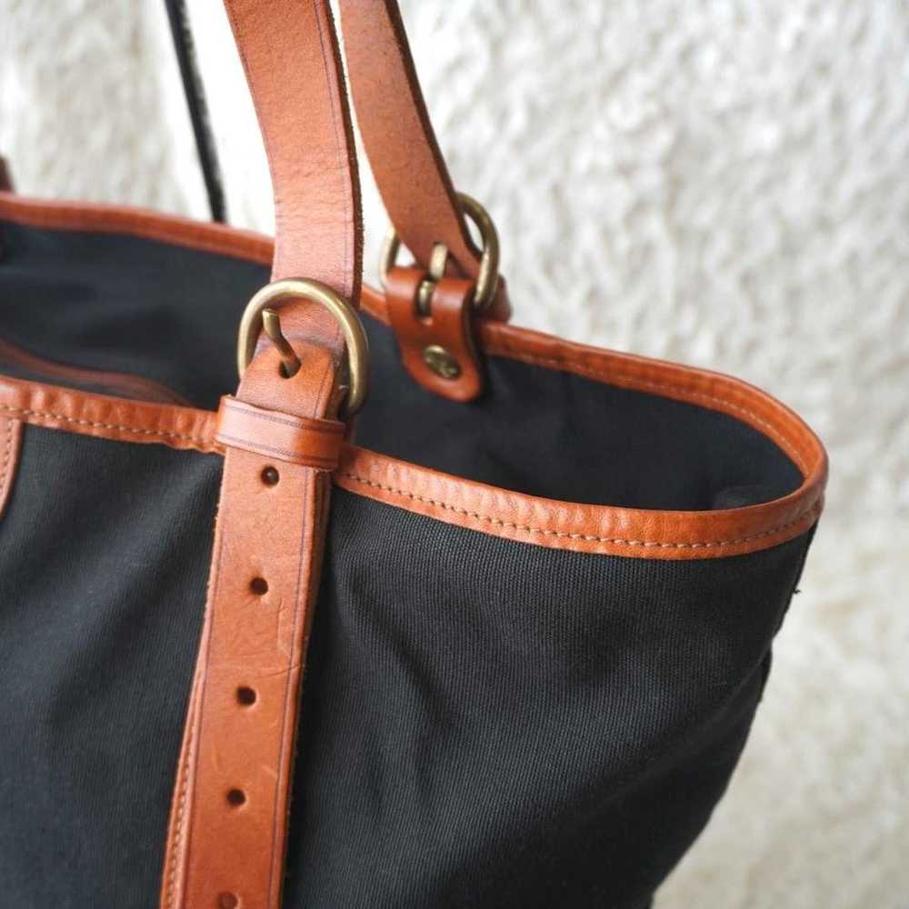 【Excellent Condition】IL BISONTE Tote Bag Leather … - image 10