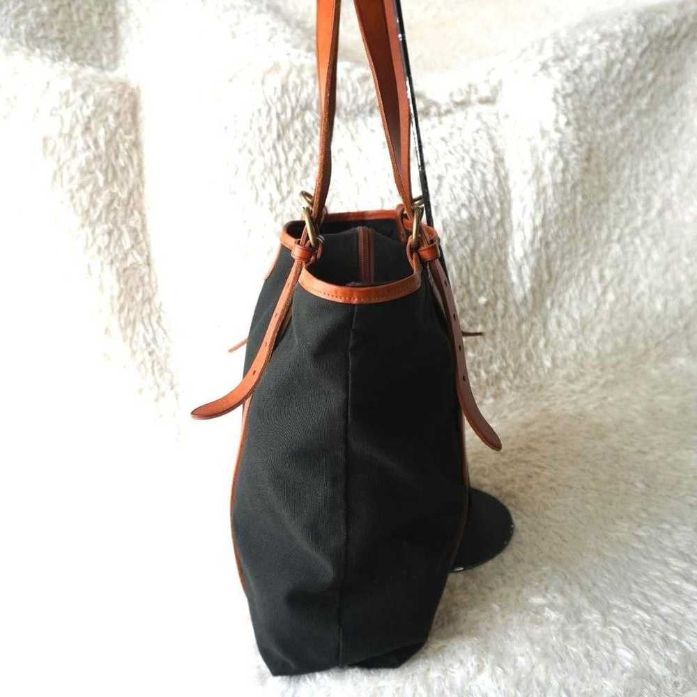 【Excellent Condition】IL BISONTE Tote Bag Leather … - image 4