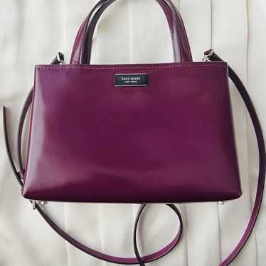 Kate Spade Sam Icon Purple Bag - image 1