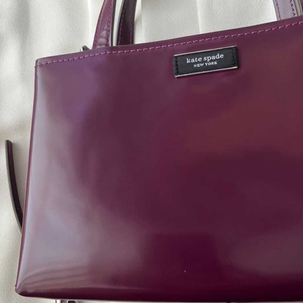 Kate Spade Sam Icon Purple Bag - image 2