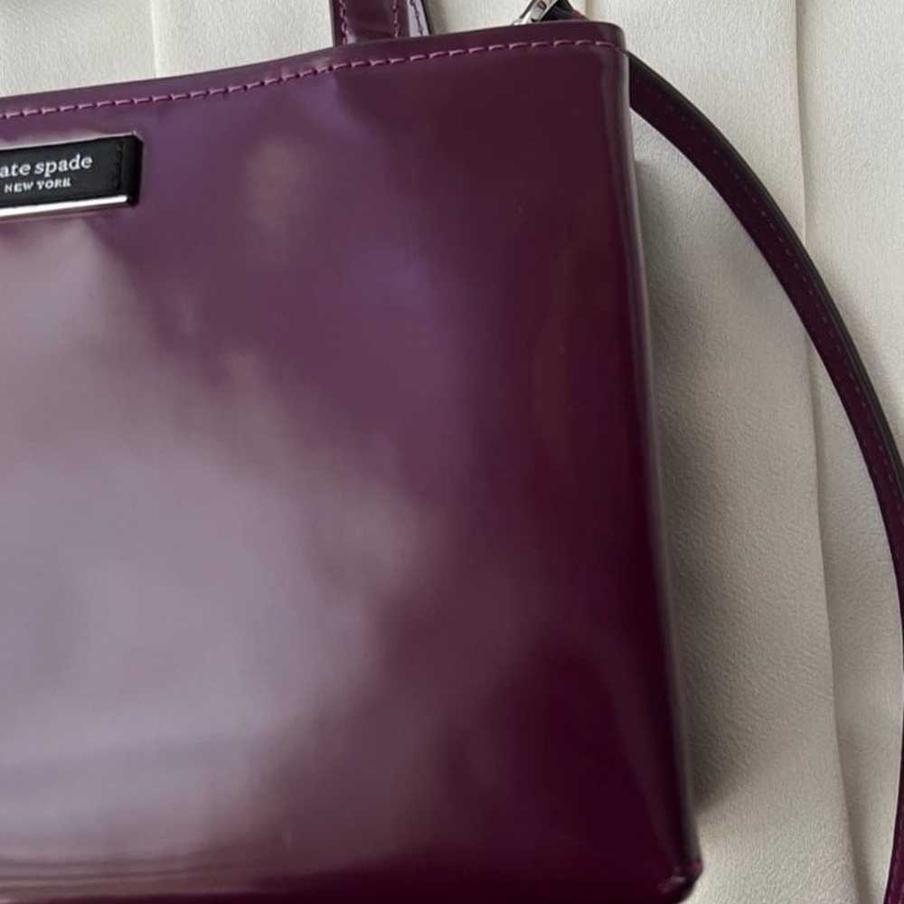 Kate Spade Sam Icon Purple Bag - image 3