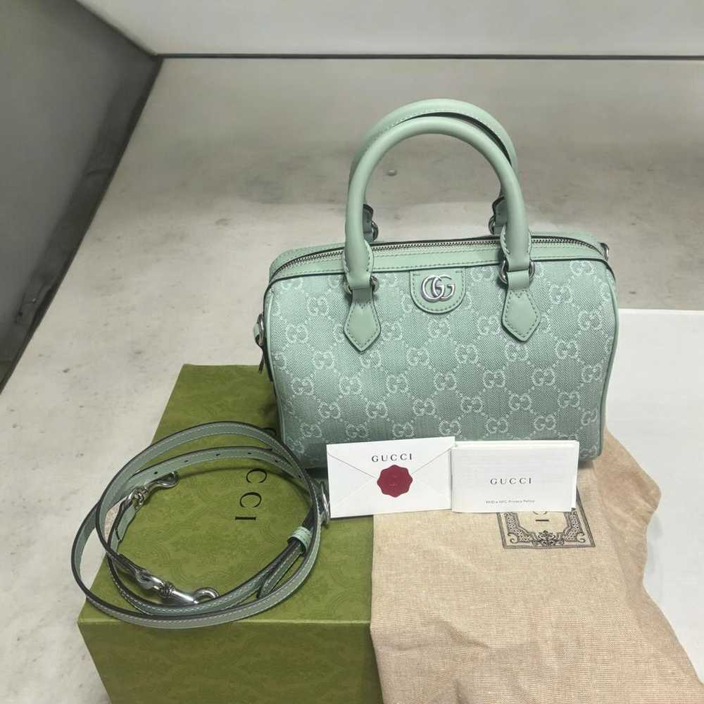 Gucci Ophidia Flap Top Handle leather handbag - image 2