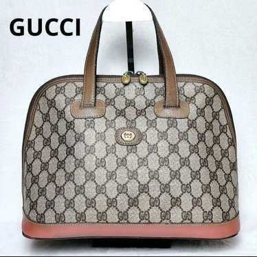 【Good Condition】Old Gucci GG Supreme PVC Handbag