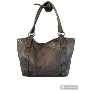 Frye Melissa ICE Leather Double Handle Satchel Sh… - image 1